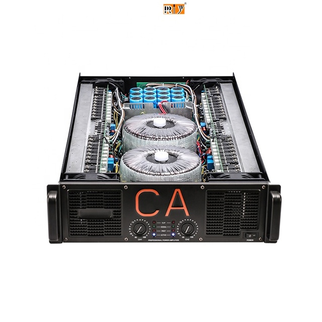 RIY CA+100 2500 Watt Professional DJ Good Sound Class H Metal Power Amplifier