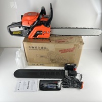 Motosierra de Gasolina de Dos Tiempos 5800, 58cc, Maquinaria Forestal, Arranque Eléctrico Industrial OEM