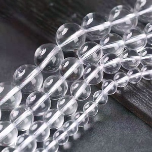 Hạt đá thạch anh trong suốt tự nhiên bán buôn, đá quý rời làm đồ trang sức, thủ công tự làm 4mm - <span class=keywords><strong>14mm</strong></span> - Product Image 2