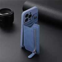 Portefeuille pour iphone 14 plus, étui multifonctionnel en cuir avec fente pour carte, pour iphone 11 12 13 xs max 7 plus