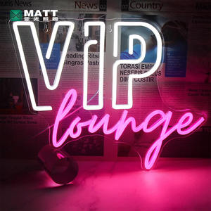 Popolare VIP Lounge Led Neon Sign luci al Neon decorazione della parete per Club Bar ristorante Business VIP Group <span class=keywords><strong>Decor</strong></span> LED insegne al Neon - Product Image 1