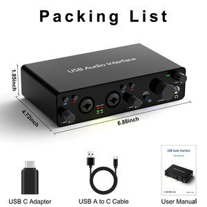 <span class=keywords><strong>Carte</strong></span> <span class=keywords><strong>son</strong></span> d'interface <span class=keywords><strong>audio</strong></span> pour microphone avec alimentation fantôme 48V, <span class=keywords><strong>m</strong></span>élangeur, studio d'enregistrement, <span class=keywords><strong>carte</strong></span> <span class=keywords><strong>son</strong></span> USB, <span class=keywords><strong>prix</strong></span>, interface <span class=keywords><strong>audio</strong></span> <span class=keywords><strong>m</strong></span>, <span class=keywords><strong>carte</strong></span> <span class=keywords><strong>son</strong></span> - Product Image 6