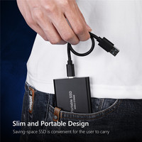 محرك أقراص صلبة محمول SSD USB متنقل عالي السرعة من النوع C سعة 500 جيجابايت 1 تيرابايت 2 تيرابايت 4 تيرابايت 6 تيرابايت 8 تيرابايت 10 تيرابايت 12 تيرابايت 14 تيرابايت 16 تيرابايت