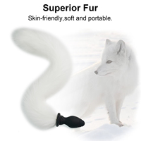 Sexbay américain fourrure chaude Plug Anal queue de renard mâle femelle Sexy jeu de rôle godemichet Anal lueur dans le noir gode Animal