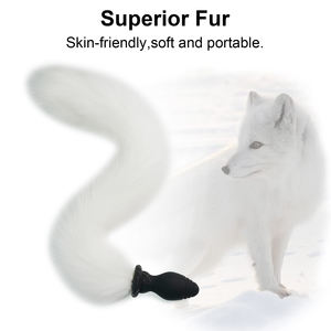 Sexbay Amerikaanse hete bont anale plug vossenstaart mannelijk vrouwelijk sexy rollenspel butt plug glow-in-the-dark <span class=keywords><strong>dildo</strong></span> dier - Product Image 2