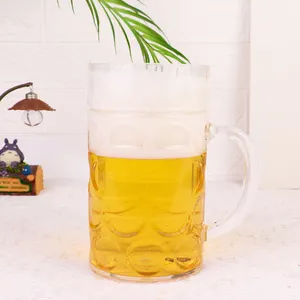 500 ml 20 oz 4 pints durchsichtiger Plastik-Pint Biergläser individuelles Logo Klassisch modern für Party Bar Plastik-Biergläser