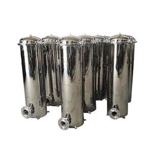 SS304 single/multi bag filter housing for Industrial water filtration