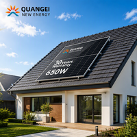 Panneaux Solaires 600W 650W 670W 500W 550W Modules PV Watts N-Type TOPCon Bifaciaux Photovoltaïques Kit Système de Panneaux de Toit Prix