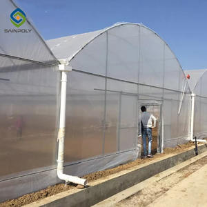 Venda quente em segunda mão Multi-span estufas e tipos de parede para venda com pano de controle comercial embutido - Product Image 2