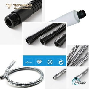 Support de microphone d'usine personnalisable avec col de cygne, lampe LED et tube flexible en cuivre de toutes tailles - Product Image 3