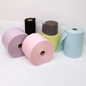 Spunlace nonwoven fabric for hair removal, brilliant color, white, pink, spunlace nonwoven