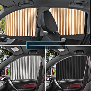 Magnets Car Sunshade Curtain Universal Side <b>Window</b> <b>Shades</b> Curtains for Car Front Rear <b>Window</b> Film Heat Insulation - Product Image 3