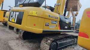 Excavatrice sur chenilles CAT336D d'occasion stockée avec seau certifiée CE Japon d'origine | Trackhoe hydraulique à pouce de 20 tonnes pour l'excavation - Product Image 2