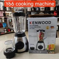 Mixeur haute vitesse pour usage domestique, extracteur de jus, robot culinaire en verre, hachoir à viande, mixeur, presse-agrumes, mixeur Y66