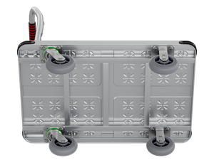 Chariot à main industriel en métal MBC-043, hauteur de déchargement personnalisable 90*60, avec protections d'angle - Product Image 2