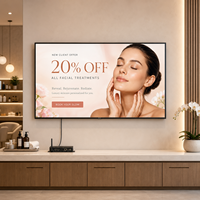 Reproductor Multimedia Asi 1080P 4K con Carcasa Metálica para Publicidad, Android TV con Software CMS Gratuito