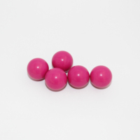 Balle en polyoxyméthylène (POM) pleine, couleur personnalisée, calibre .68 (17,27 mm), en stock, offre spéciale