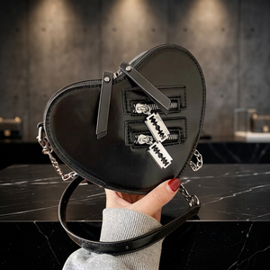 New Lady Fashionable PU Women's Crossbody <b>Bag</b> with Animal Prints Zipper & Hasp Closure Niche Style <b>Sweet</b> and Cool - Product Image 2