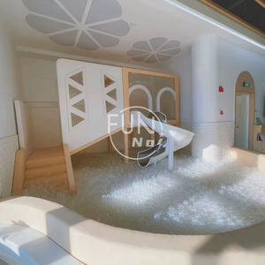 Attrezzature per Parchi Divertimento Indoor per Bambini Playhouse Morbida in Legno Progettazione Gratuita Piccolo Parco Giochi per Bambini da Interno - Product Image 3