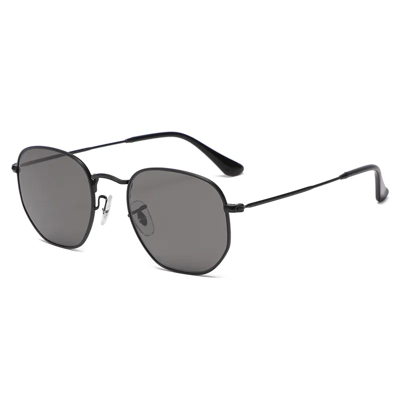 Manufacturer Sunglasses RTS High Quality Metal Sunglasses Online With Grey Lens And Custom Logo
