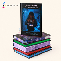 Édition collector : Impression de livres reliés avec tranches dorées, coffret et reliure cousue, personnalisable OEM