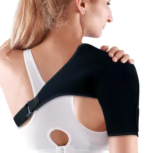Neoprene Shoulder pack Compression Support for Arm Injury Prevention Stabilizer Cooling Sleeve Wrap