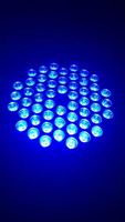 Lampu Par DJ LED 54 IP33 Plastik Aluminium Alloy Berkualitas Tinggi Laris untuk Acara Panggung dan Taman Hiburan