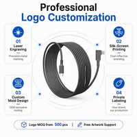 10M 5Gbps USB Tip C Uzatma Tekrarlayıcı Kablosu 90 Derece 33ft Düşük Gecikmeli Esnek TPE Endüstriyel Tıbbi Ekipman Toptan OEM