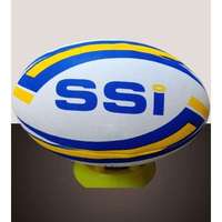 Ballon de rugby international Premium SS, design durable et léger, taille personnalisée pour l'entraînement, les matchs, les sports en intérieur/extérieur, le plaisir