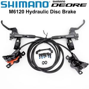 Freno de Disco Hidráulico de Resina para Bicicletas de Montaña MTB SHIMANO <span class=keywords><strong>DEORE</strong></span> M6100 de 2 <span class=keywords><strong>Pistones</strong></span> M6120 de <span class=keywords><strong>4</strong></span> <span class=keywords><strong>Pistones</strong></span>, Freno de Disco Hidráulico MTB BR BL-M6100 900/1700 mm - Product Image 1
