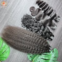 Extensions de cheveux Remy vietnamiens et russes de qualité supérieure, double trame, cuticules alignées, issues d'un seul donneur, toutes couleurs