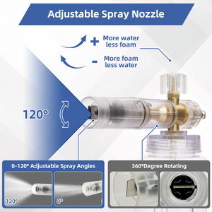 Tùy chỉnh áp lực cao điều chỉnh máy giặt lowes/rửa xe tuyết bọt <span class=keywords><strong>Lance</strong></span>/<span class=keywords><strong>DIY</strong></span> bọt pháo - Product Image 5
