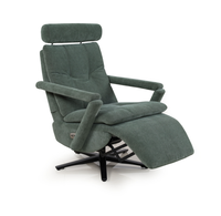 Fauteuil inclinable électrique pivotant en tissu, canapé simple avec appui-tête pour salon, bureau, meubles de maison
