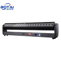 BOTAI 2in1 Faisceau Dynamique + Barre LED de Lavage Zoom Motorisé 8 °-50 ° 30Hz Strobe Synchronisation Sans Fil Lumières de Projection Laser Blanc Contrôle DMX