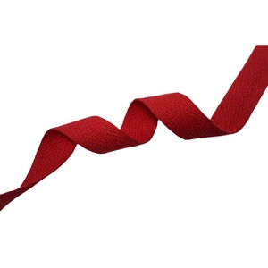 Tùy chỉnh màu phẳng 1cm gấp đôi Twill thiên vị băng cuộn bông xương cá vải cho hàng may mặc - Product Image 5