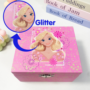 Biểu Tượng Tùy Chỉnh Bọc Cô Gái Quà Tặng Ba Lê Quà Tặng Hộp Giấy Hộp Đồ Trang Sức Âm Nhạc Hộp Hộp Quà Tặng Giấy Âm Nhạc Hộp - Product Image 2