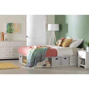 Set Camera da Letto Matrimoniale con Struttura in Acciaio, Letto a Soffitto di Lusso per Asilo, Struttura Letto Moderna, Arredamento Americano 180x200 - Product Image 3
