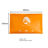 Sac de vêtement en CPE pour emballage de sous-vêtements, conception orientée vers le fabricant PPWR, sac de vêtement en gros, sac de vêtement en CPE avec logo personnalisé