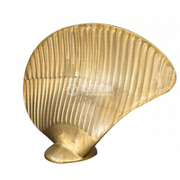 Pale d'hélice de poussée en bronze nickel-aluminium personnalisée résistante à la corrosion pour système de propulsion de navires marins