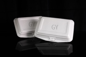 Cajas de espuma de un solo uso Contenedores de comida Bandejas de espuma desechables Cajas de comida de espuma Contenedores de almuerzo de espuma Cajas de espuma Contenedores de espuma - Product Image 3