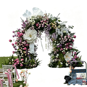 Ideas de Decoración de Arco Floral en Forma de U para la Ceremonia de Tus Sueños y Estilo Elegante para Eventos - Product Image 2