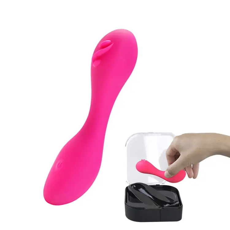 Trung Quốc nhà máy không dây sạc Vibrator đôi thâm nhập Mini Phụ Nữ cá nhân quan hệ tình dục đồ chơi âm đạo âm hộ