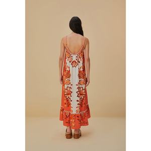 Nuevo Vestido Midi Floral Casual para Vacaciones, Diseño sin Tirantes, Espalda Descubierta, Escote Cruzado, Sexy - Product Image 4