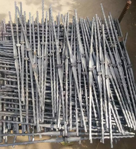 14Mm Vuông Trang Trí Rèn Sắt Balusters - Product Image 1