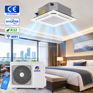 Acondicionado Mini Multi de la bomba de calor AC 21 vidente 9000btu 3 zona Slim habitación de techo comercial 3 años 220 a 4,5 2 6kw/15.5kw U-encuentro - Product Image 5