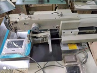 Machine à coudre à motifs contrôlée par ordinateur pour la confection de chaussures, sacs et vêtements