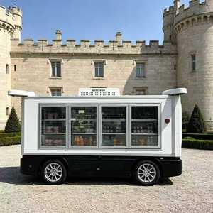 Chariots multifonctionnels sur mesure pour boissons et restauration rapide, directement du fabricant, pratiques et mobiles pour la vente. - Product Image 1