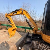 Excavatrice d'occasion CAT 305CCR à bas prix, excavatrice sur chenilles d'occasion Caterpillar 305CCR japonaise, machine d'excavation Cat 305