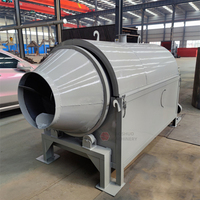 Sécheur rotatif à tambour pour sable de silice chauffé au diesel, ciment, cendres volantes, poudre minérale, scories