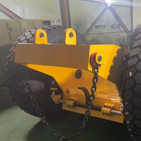 Transporteur d'excavatrice minière en fonte de 120 tonnes ZIZHU TAE120-800 |   Configuration à 8 pneus, robuste et durable, frein à blocage total